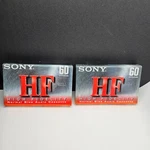 Sony 60 High Fidelity Audio Cassette Tapes Lot Of 2 Sealed Type. Fixed Price $12.27.