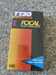 Focal T120 Blank Vhs Tape Quality Videocassette Brand New Sealed Never Opened. Fixed Price $8.50.
