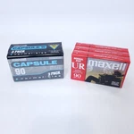 Maxell Capsule Type I 1990 Japan Blank Cassette Tape (sealed) Lot. Fixed Price $34.99.
