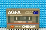 Agfa Crx 90 Type Ii 1983 Blank Cassette Tape (1) (sealed). Fixed Price $33.29.