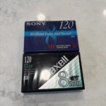 2 New Sealed Cassette Tapes Sony And Maxwell. Fixed Price $25.00.
