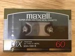 Maxell Mx 60 Cassette Tape Iec Type Iv Metal Made In Japan - New Sealed. Fixed Price $30.00.