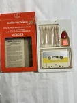 Vintage Audio Technica AT6023 Cassette Cleanica Head & Roller Cleaning Tape Kit. Fixed Price $25.99.