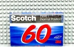 Scotch 60 Type I Blank Cassette Tape (1) (sealed). Fixed Price $19.79.