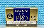 Sony Ux Pro 90 Vs. Type Ii Blank Cassette Tape (1) (sealed). Fixed Price $35.99.