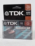 Vintage Tdk Audioclear Cassette Tune-up Dry Head Cleaner Sealed. Fixed Price $12.22.