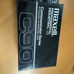 2 New Maxell C90 Communicator Series Professional Industrial Cassette Tapes. Fixed Price $19.00.
