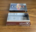 Sony High Bias UCX-S90 & C-100CDT2A Type Ii Blank Tape Lot Sealed. Fixed Price $26.99.