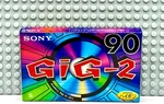Sony Gig 2 90 1995 Japan Type Ii Blank Cassette Tape (1) (sealed). Fixed Price $23.39.