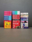 Lot Of 45 Cassette Tapes Maxell Memorex Fuji Normal Bias Type New Audio Blank. Fixed Price $74.90.