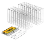 100-PACK Audio Cassette Storage Cases Clear Plastic Tape A.... Fixed Price $57.38.
