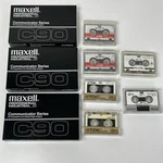 Maxell Cassette Tapes C90 Lot Microcasette MC60 MC-30 Tdk Sony Japan. Fixed Price $14.96.