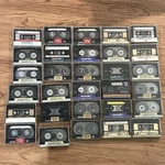 Lot Of 30 Assorted Maxell Cassette Tapes Type Ii- Used Xlii 90. Fixed Price $40.00.