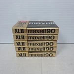 Lot Of 5 New Sealed Maxell Xlii 90 Audio Cassette Tape Type High Bias Blank. Fixed Price $49.95.