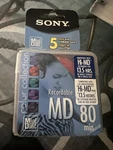 Sony Mdw 80CL Recordable Mini Disc (5 X 80MIN). Fixed Price $62.00.