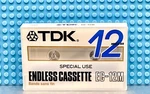 Tdk Endless Cassette EC-12M Min 1987 Japan Tape (1) (sealed). Fixed Price $22.49.