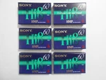 Lot Of Sony HI8 Min Cassette Tapes P6-60HMPC. Fixed Price $74.99.