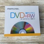 Memorex Dvd+rw (10 Pack Blank Recording Disc) Slim Cases 4X 4.7GB New Sealed. Fixed Price $8.00.