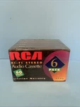 New 6-PACK Rca RC60 Audio Cassette Tapes Normal Bias. Fixed Price $7.50.