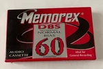 Memorex Dbs 60 Minute Blank Audio Cassette Tape. Fixed Price $11.95.