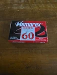 1 Memorex Dbs 60 Normal Bias Blank Cassette Tape New Sealed Nos. Fixed Price $8.50.
