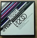 Tdk Audua To Recording Tape, Lp, 7" Reel, 1200 Ft. Fixed Price $10.95.