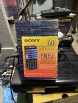 10 Pack Of Blank Sony Hi-fi C-60HFB Audio Cassettes Normal Bias Type Sealed. Fixed Price $19.95.