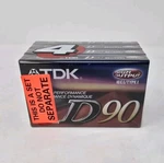 Tdk D90 High Output (4 Pack) Audio Cassette Tapes Ieci/type New Sealed. Fixed Price $12.99.