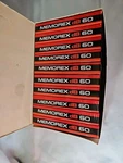 Vintage Memorex Db 60 Cassette 90M Normal Position. (10 Tapes) New!!!. Fixed Price $45.00.