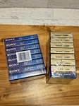 16 Pack Sony C-60HFB Audio Cassette Tapes Hi-fi Normal Bias New Sealed. Fixed Price $39.99.