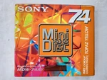 Sony MDW-74AY Mini Disc Topaz Yellow Recordable Minutes New Factory Sealed. Fixed Price $13.95.