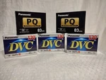 5 Panasonic 80 Mini Dv Tapes.. Fixed Price $49.00.
