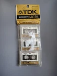 Tdk Microcassette Mc 60 Tape 3 Pack Minutes Dictation & Answering Machines. Fixed Price $10.00.