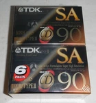 Tdk SA-90 90MIN High Bias Iec Ii Type Cassette Tapes 6 Pack New Sealed. Fixed Price $49.99.