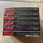 Lot Of Rca RC60 Minutes Audio Cassette Tapes New Sealed. Fixed Price $10.99.