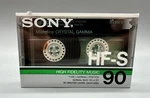 Sony Hf-s 90 1986 Usa Type I Blank Cassette Tape (1) (sealed). Fixed Price $25.95.