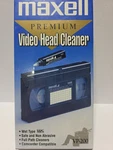 New Maxell Vcr Head Cleaner VP-200 (wettype) -- (for Cleaning Vhs Players). Fixed Price $16.00.