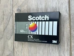 Scotch Cx Normal Bias Cassette 60 Min 3M 1980S Audio Tape. Fixed Price $6.00.