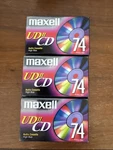 Lot Of 3 Maxell High Bias Ii Cd 74 Min Audio Cassette Tape Sealed. Fixed Price $12.95.