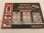 8 Pack Of Sony Microcassette MC60 Blank Audio Recording Tapes Min/side. Fixed Price $29.95.