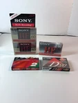 Sony 60 Minutes And Tdk 90 Cassette Tapes. 5 Sealed New.. Fixed Price $12.00.