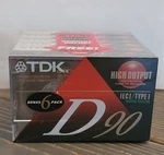 Tdk High Output D90 Blank Audio Cassette Tapes Minutes Type Lot Of 6 Sealed. Fixed Price $11.00.