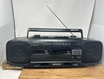 Vintage 90S Sony CFS-DW34 * Double Cassette Mega Bass Ghetto Blaster. Fixed Price $99.99.