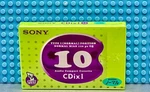 Sony Cdix-i 10 1999 Japan Type Blank Cassette Tape (1) (sealed). Fixed Price $21.59.