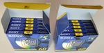 (2)X 5-PACKS Sony Minidiscs MDW-60A 60MIN New Sealed. Fixed Price $59.95.