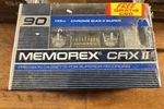 Memorex Crx Ii 90 1987 Europe Type Blank Cassette Tapes Of 3 New. Fixed Price $24.99.
