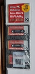 3X Blank Cassettes Silver Shadow 90 Minute Low Noise Hi Fidelity - Woolworth. Fixed Price $12.89.