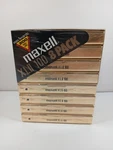 Maxell Xlii 100 High Bias 8 Pack Cassette Tapes Sealed Nos. Fixed Price $86.99.