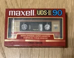 Maxell Uds-ii 90 Blank Ultra Dynamic Super Cassette Tape Iec Type Sealed Vtg.. Fixed Price $14.99.
