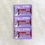 Lot Of 3 Tdk Cd Power 110 Type Ii, High Bias Blank Audio Cassette Tapes. Fixed Price $36.00.